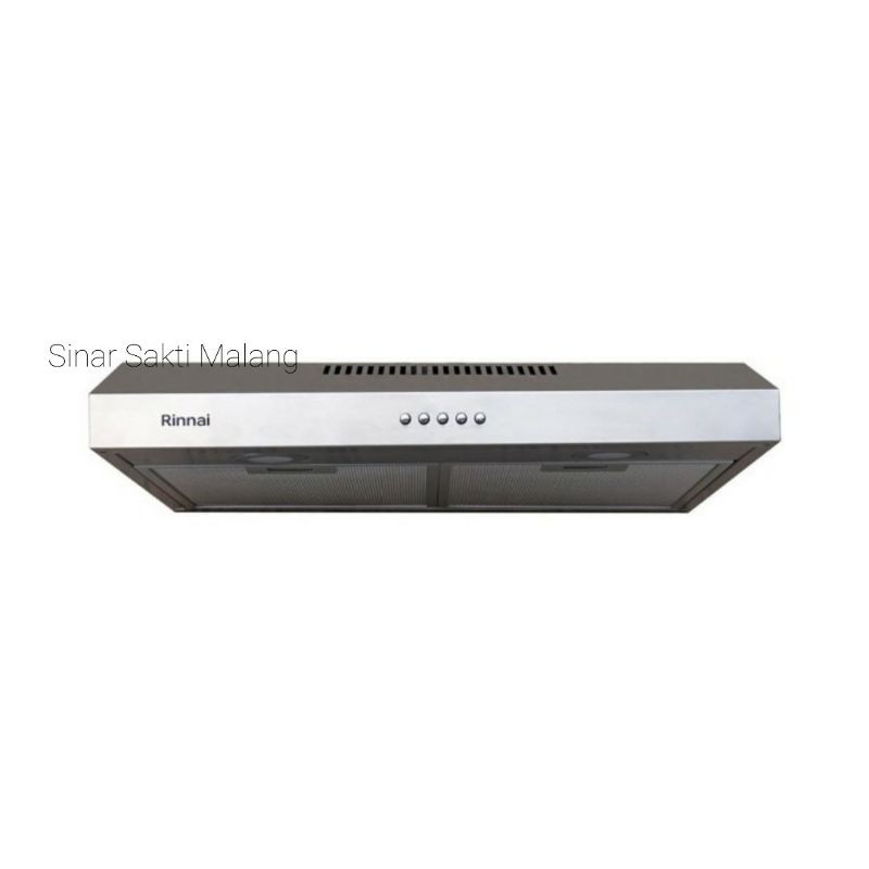 Cooker Hood Rinnai RH-126SS Slim Hood Penghisap Asap Kompor Dapur RH 126 SS