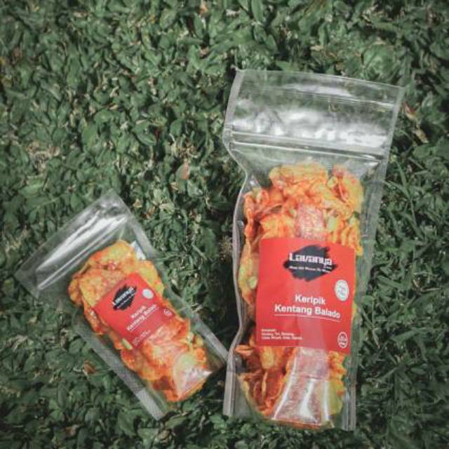 

Keripik Kentang Balado Lavanya | Keripik Kering Kentang Ebi Kacang