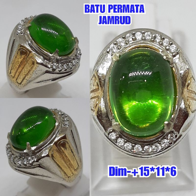 batu jamrud cristal cincin jamrud asli 02