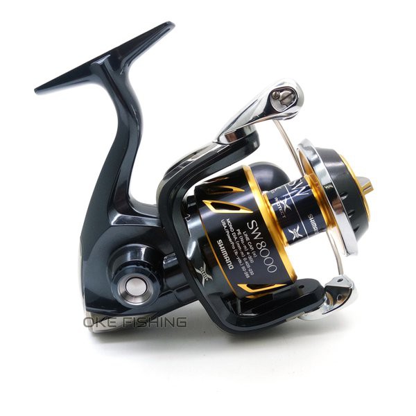 Reel Pancing Shimano Stella 14 SW8000PG 14.1 Ball Bearing Katrol Pancing Gulungan Pancing