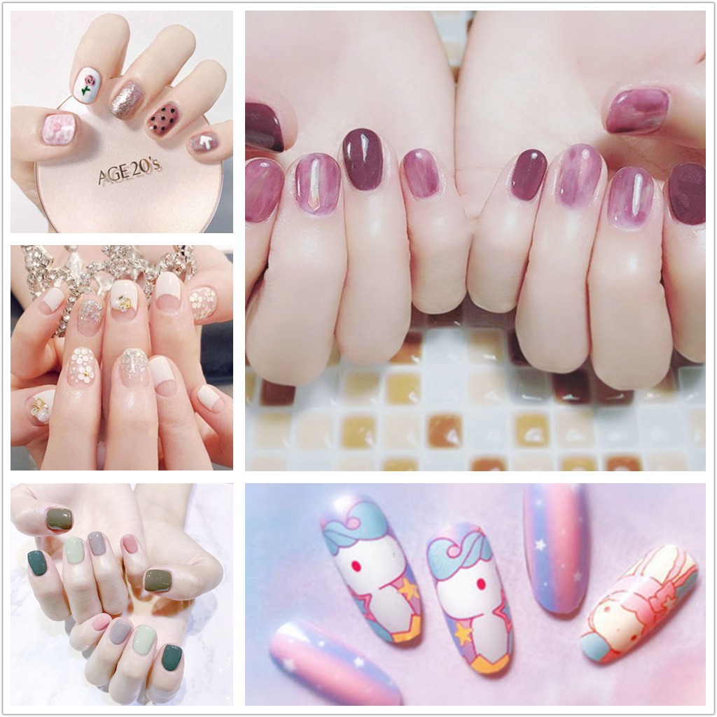 &lt;Jjoygirl&gt;DA Nail sticker motif / sticker kuku / stiker kuku / nail stiker glitter / stripes design