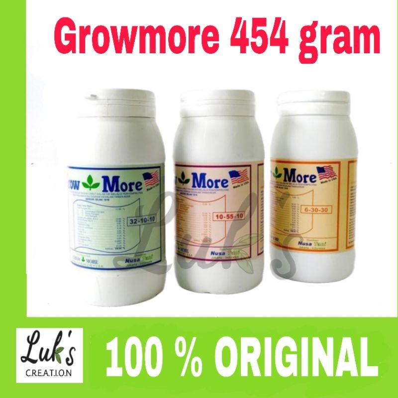 Growmore 32 10 10 Growmore 20 20 20 Growmore 10 55 10 Growmore 6 30 30 Botol Ori 454 Gram