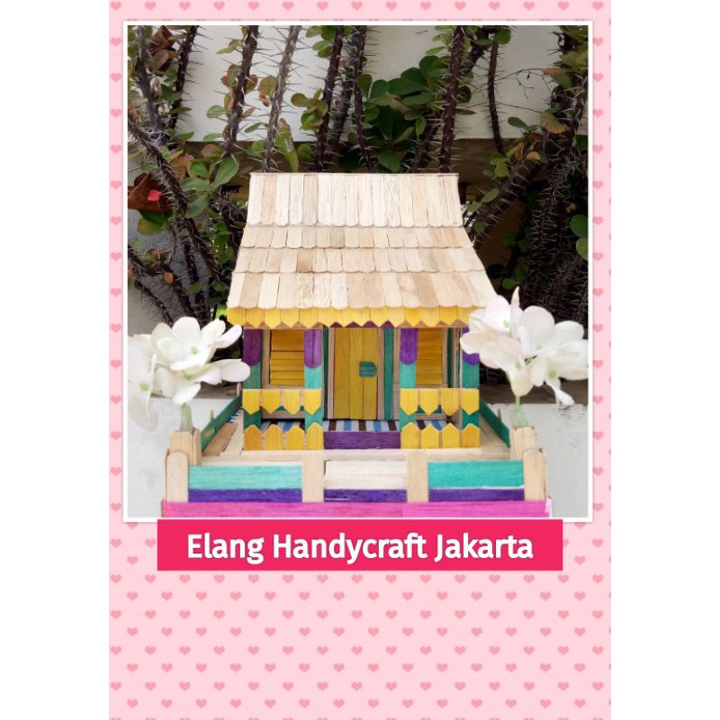 Miniatur Rumah adat betawi22.