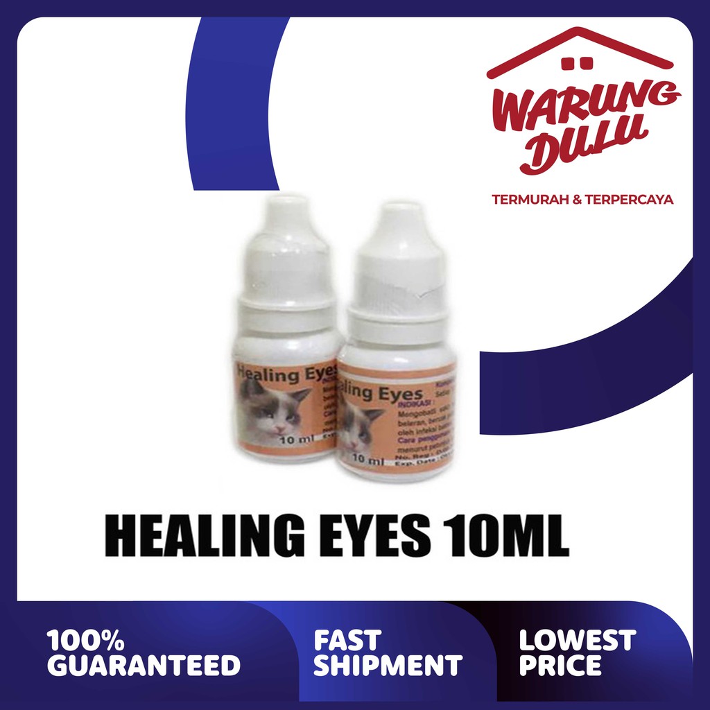 Healing eyes cat 10 ml obat tetes mata untuk kucing