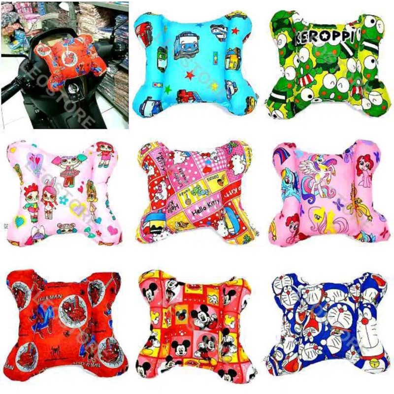 BANTAL STANG MOTOR KARAKTER ANAK