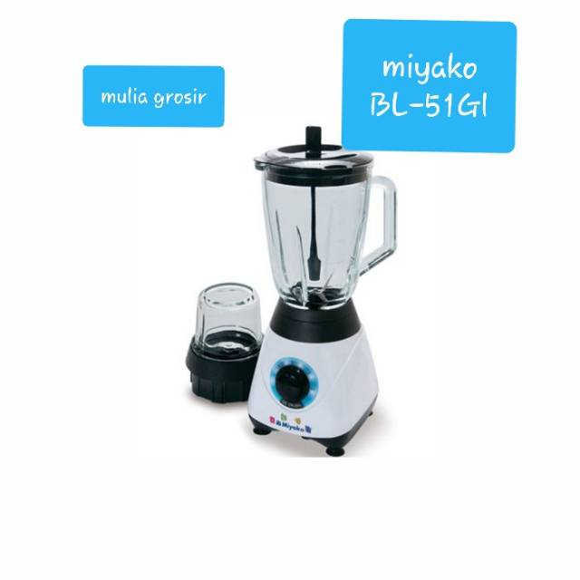 Blender Miyako Kaca 2in1 BL 51 GI 1.5Liter