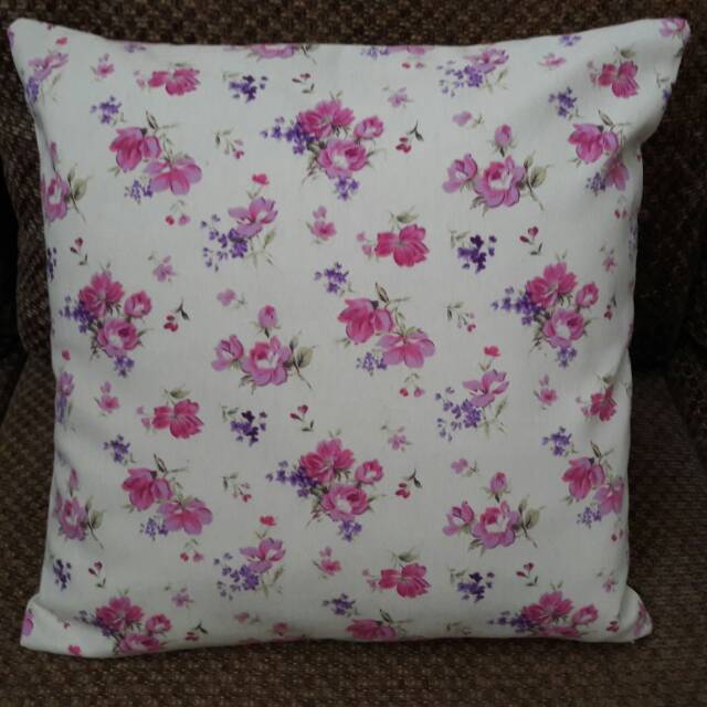 Cover/Sarung Bantal Kursi Sofa Kain Kanvas Shabby 45x45 cm