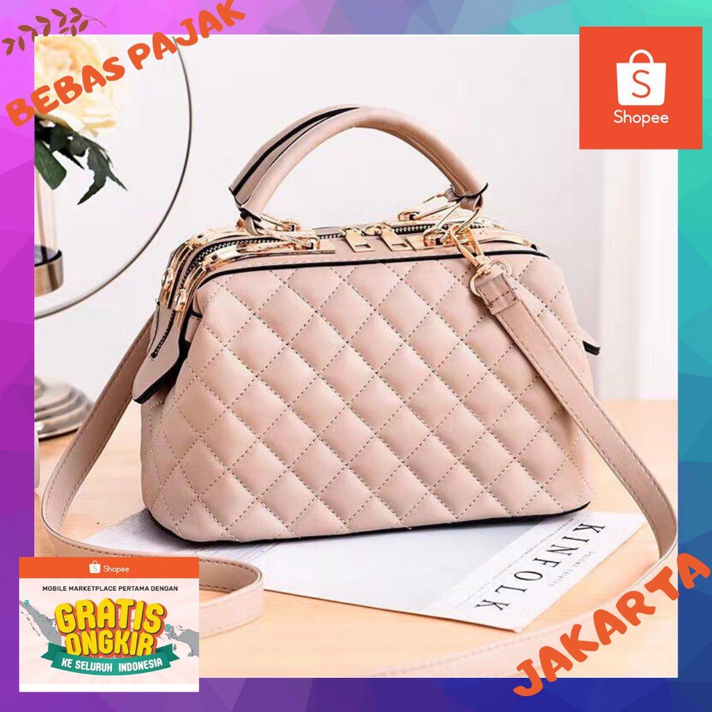 TAS BRANDED IMPORT 569 TAS HANDBAG TAS SELEMPANG TAS ARISAN TAS WANITA MURAH LARIS TAS FASHION