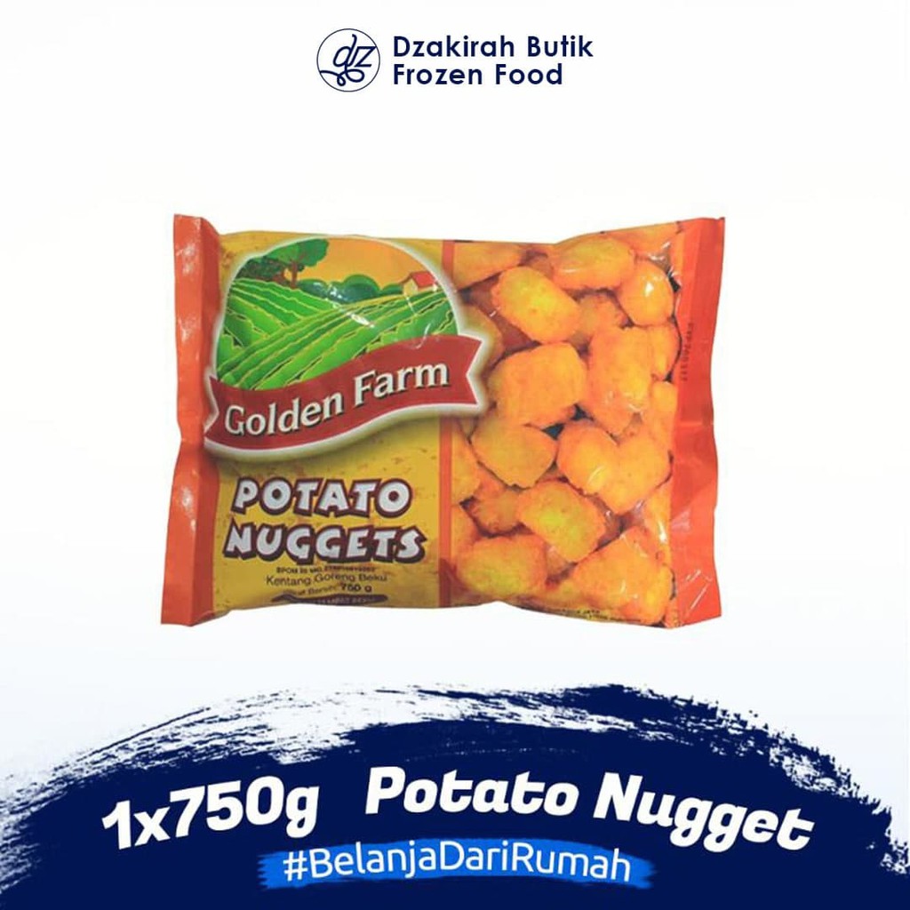 

Potato nugget By Golden Farm / makanan cepat saji / olahan ketang