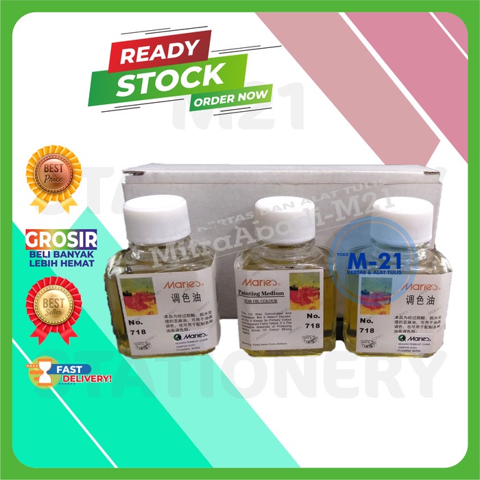 

MARIES MEDIUM OIL NO.718/MINYAK CAT
