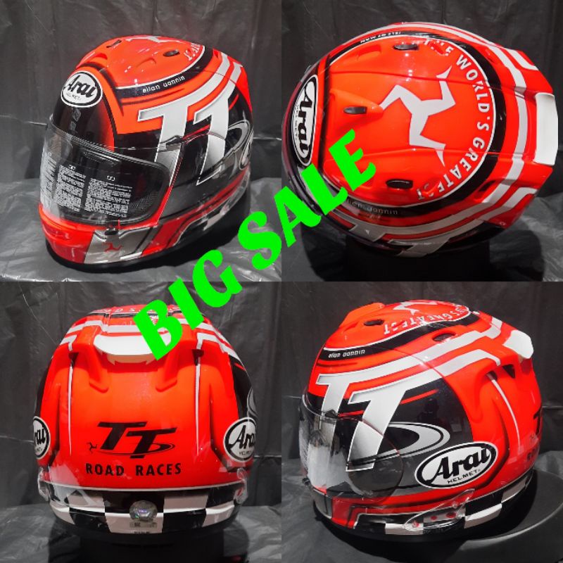 SUPER COPY RX7 RR5 IOM RED|ARAI CLONE 1:1 FULL FACE