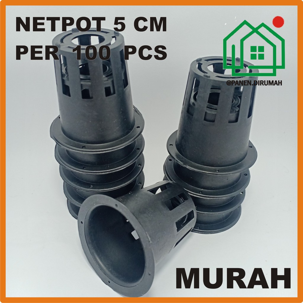 Netpot 5 cm hidroponik 100 pcs