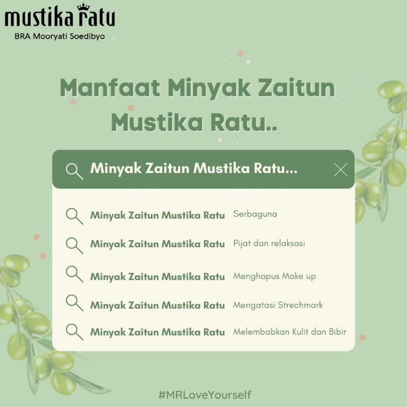 Mustika Ratu Minyak Zaitun 175ml