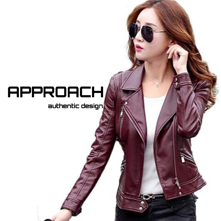 JAKET WANITA / JAKET KULIT WANITA / JAKET / JAKET MOTOR