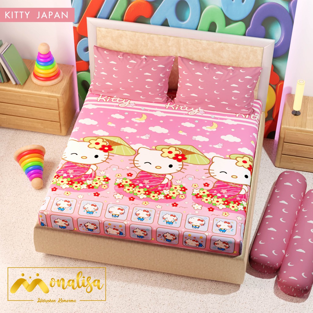 jual-monalisa-premium-sprei-uk-160-180-kitty-japan-shopee-indonesia