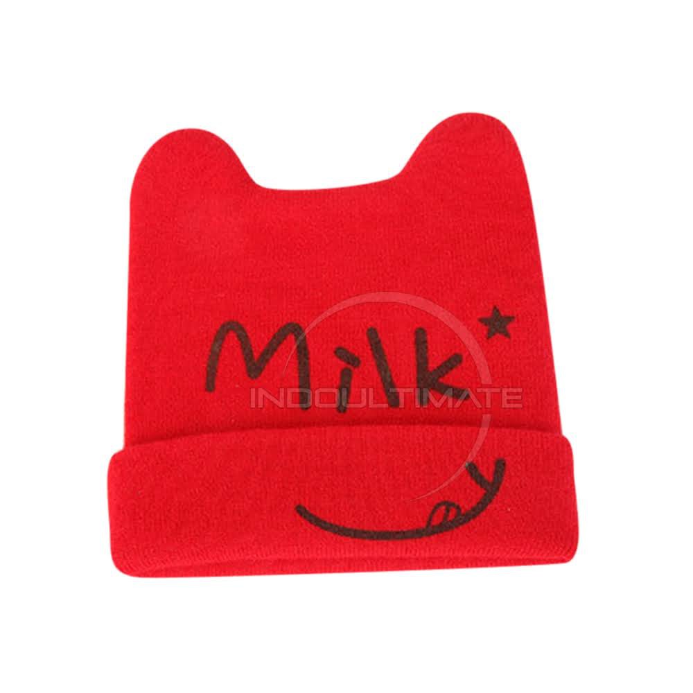 Kupluk Rajut Bayi IMPORT TEBAL 0-12 Topi Kupluk anak Lucu Perlengkapan Bayi Topi Anak BH-094