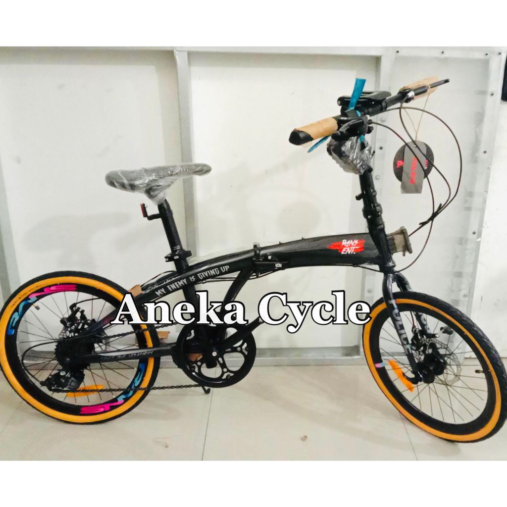 Sepeda Lipat Element Rans Element Police 8 Speed 20 Inch