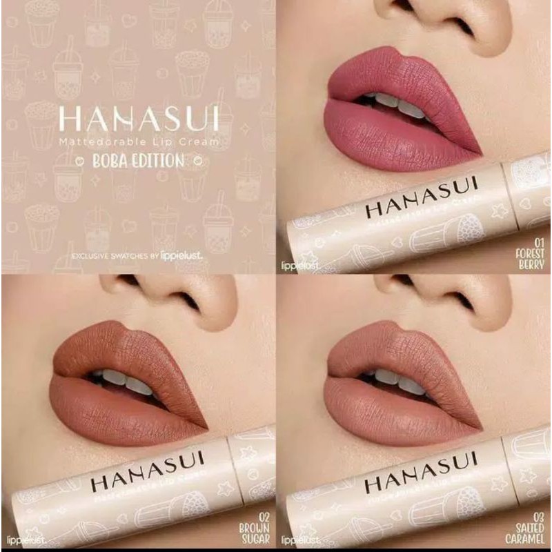 

LipCream Boba Hanasui