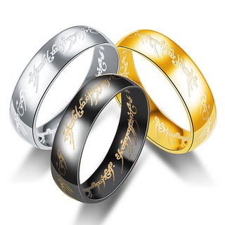 Image of thu nhỏ XIJING Lord of The Rings Stainless Steel Ring Lord of The Rings #1