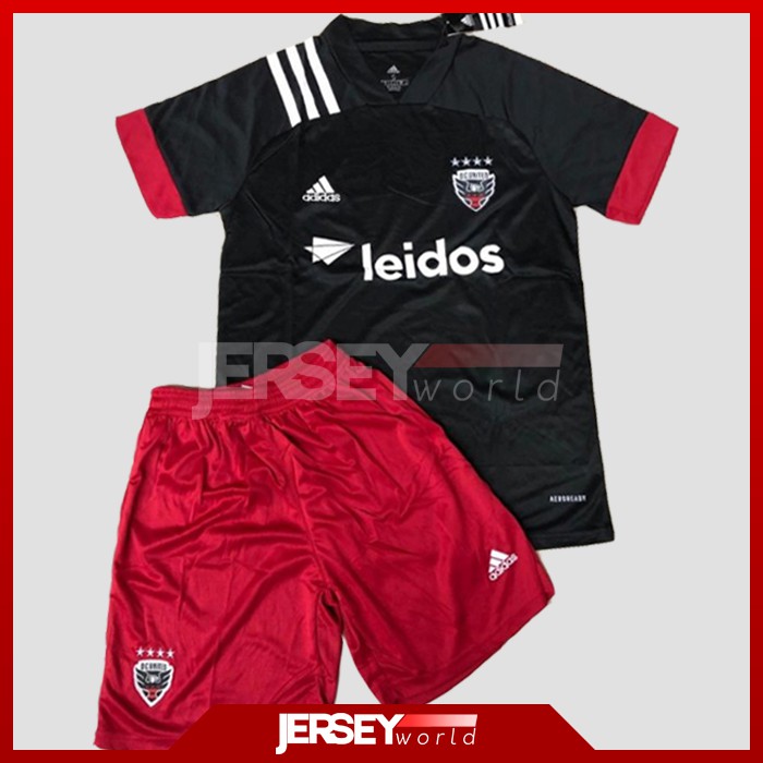 Jersey Celana 1 Set DC United Home 2020-2021 PREMIUM GRADE ORI - Ada Big Size XXL 2XL