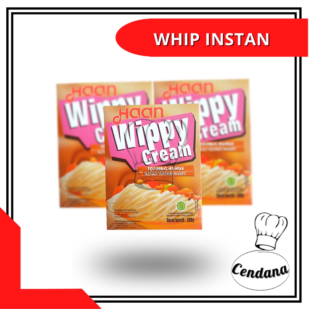 

HAAN WHIPPY CREAM 200GR