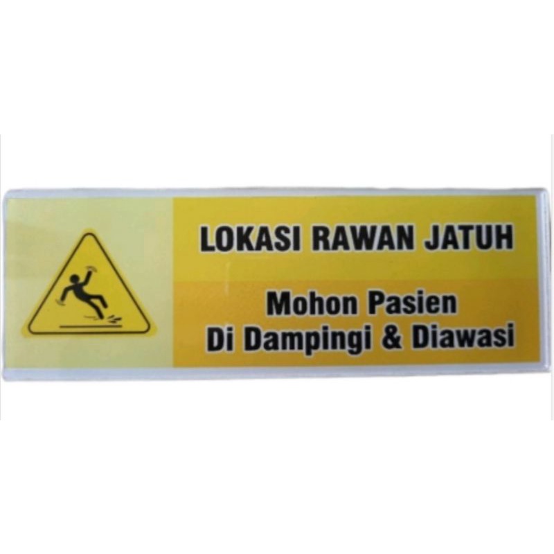

Resiko Jatuh, Lokasi Rawan Jatuh, Rambu Keselamatan K3