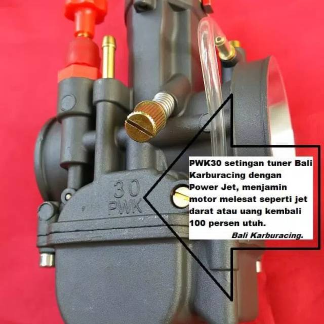 PWK30 ori Scarlet Racing setingan tuner Sudco jaminan RPM No Limit atau uang kembali 100 persen diam