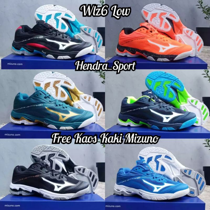 SEPATU MIZUNO WAVE LIGHTNING Z6 LOW PREMIUM IMPOR TERBARU | Shopee