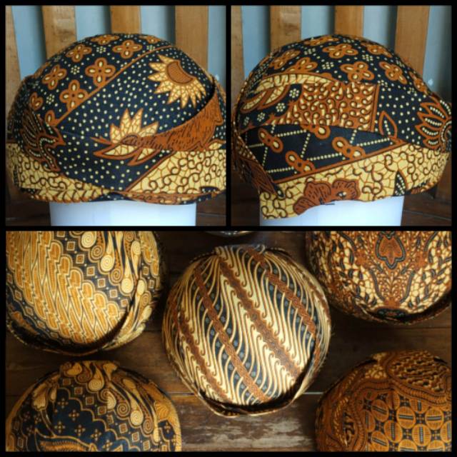 Blangkon Solo Anak dan Dewasa Batik / Adat Jawa Tengah / Pakaian Tradisional