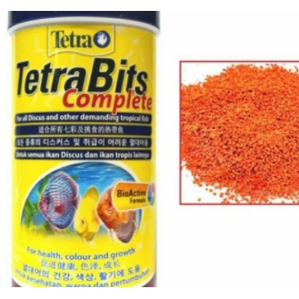 ♔ Tetra bits complete 93gr makanan ikan discus ➨