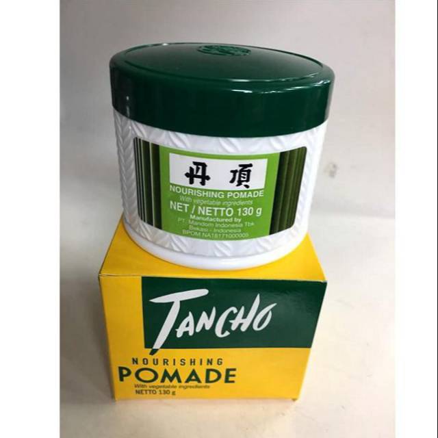 Tancho pomade jumbo ORIGINAL MANDOM minyak rambut besar 130 gr - pomade warna