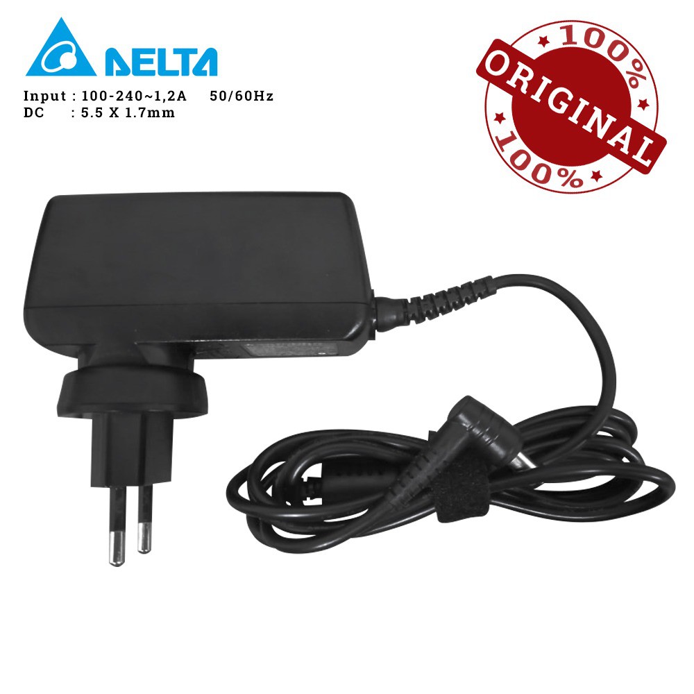 Adaptor Laptop 19V 2.15A dc 5.5x1.7mm 40w Delta adp-40th a for acer aspire one 532h aod270 kav70 a150 v5-132 - adapter charger notebook