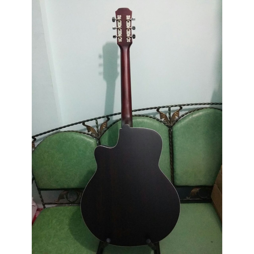 Gitar Akustik Yamaha Tipe APX-500 Warna Hitam Doff Trusrod Sunkay Senar String Murah Jakarta