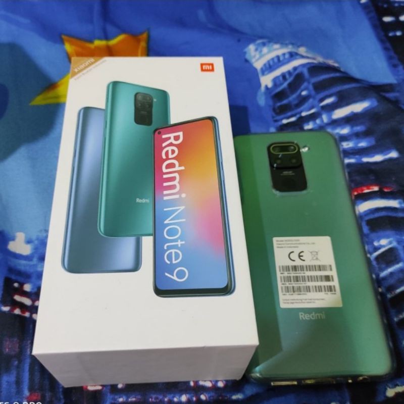 REDMI NOTE 9 RAM 6GB INTERNAL 128GB Baru buka dosbook Garansi resmi Xiaomi indonesia