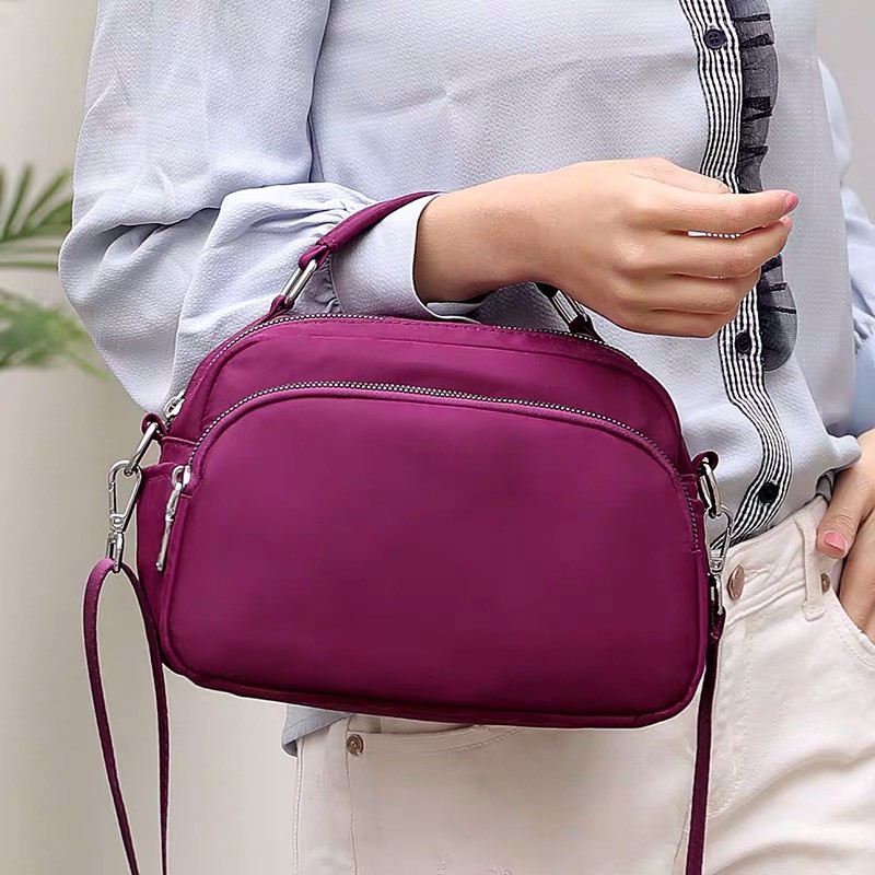 Tas Wanita Import Jinjing dan Selempang CHIBAO Mini CB210 210 Bahan Parasut Kualitas Super High Qual