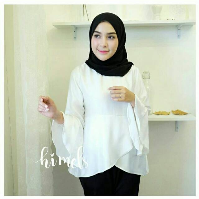 HIMELS Blouse Mida White
