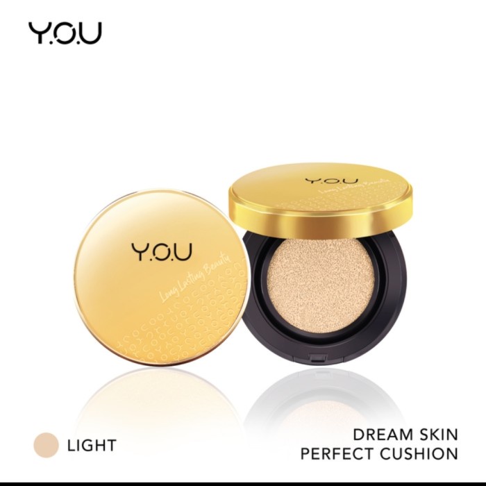 YOU The Gold One Dream Skin Perfect BB cushion high coverage - BEIGE