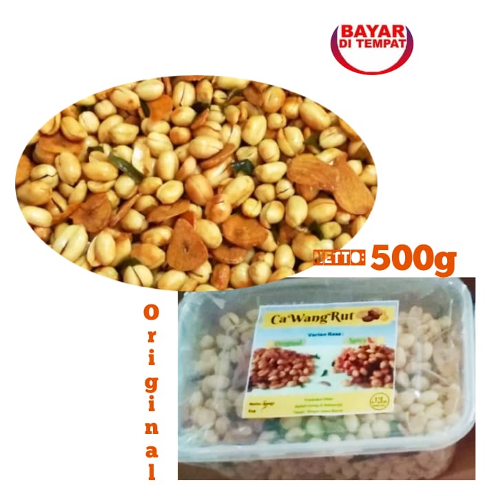 

Kacang Bawang Krispy/KacangBawangJerukPurut500gKriukKacangGorengGaringCAWANGRUTORIGINALRasaKacangDaunJerukBawangPutihMantap