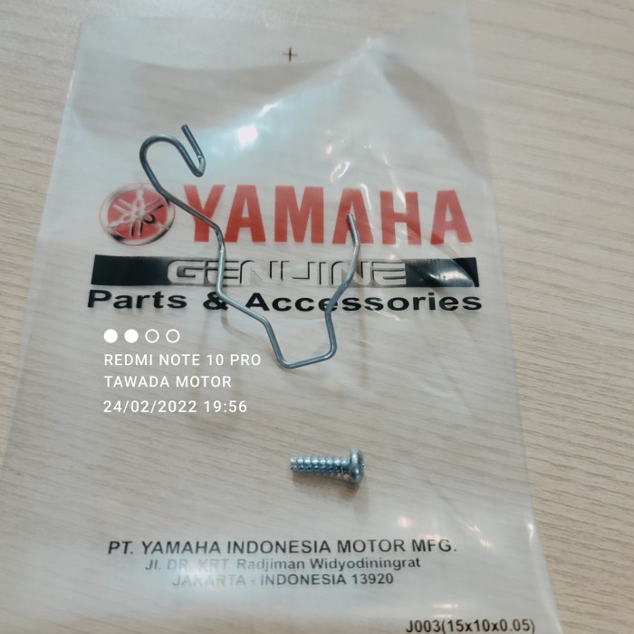 KAWAT KLIP PENAHAN PLUS BAUD LAMPU DEPAN YAMAHA VIXION BYSON R15