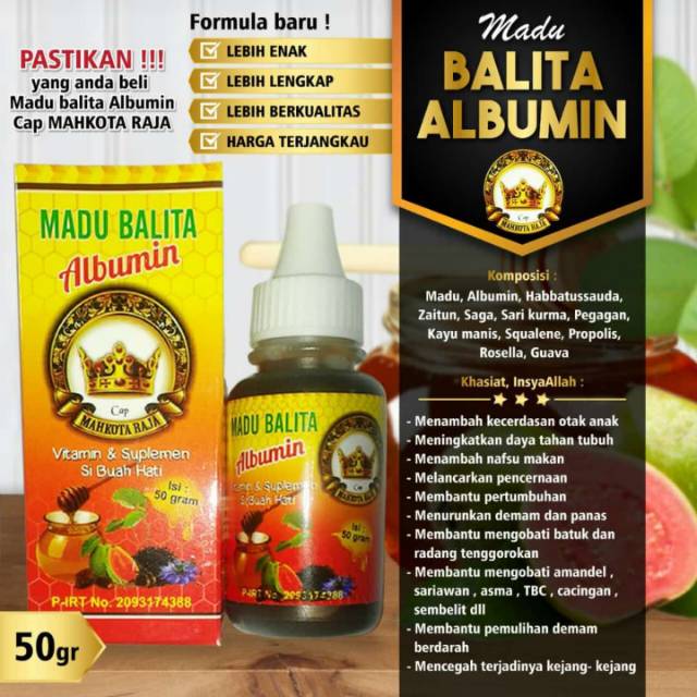 

Madu balita al bumin