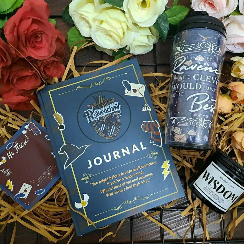 Hampers Jurnal Harry Potter/ Journal Harry Potter / Tumbler Harry Potter / Lilin Harry Potter