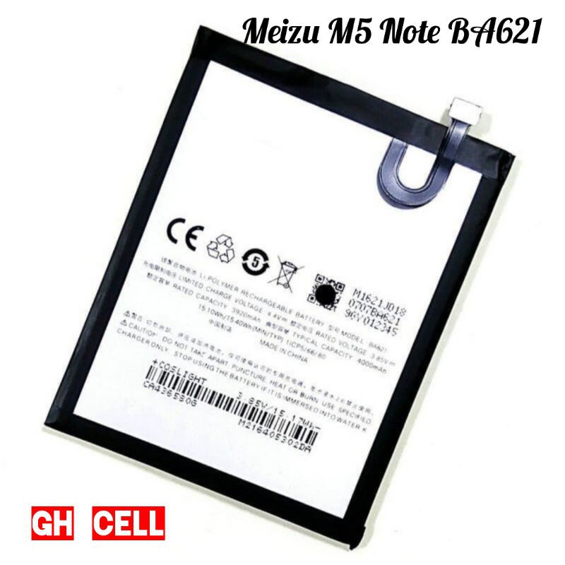 Baterai Meizu M5 Note BA621