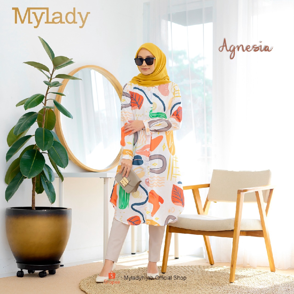Mylady Hijab Tunik Print Toyobo