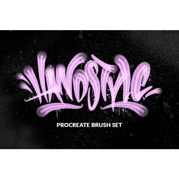 Procreate Brush - Handstyle Graffiti Procreate Brush Set