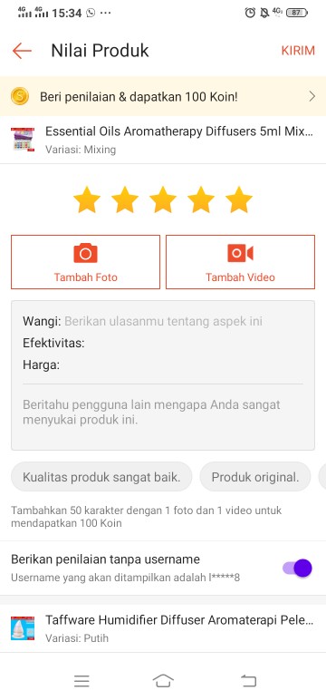 Essential Oils Aromatherapy Diffusers 5ml Mixing 6 Pcs - 3544 Titangadget