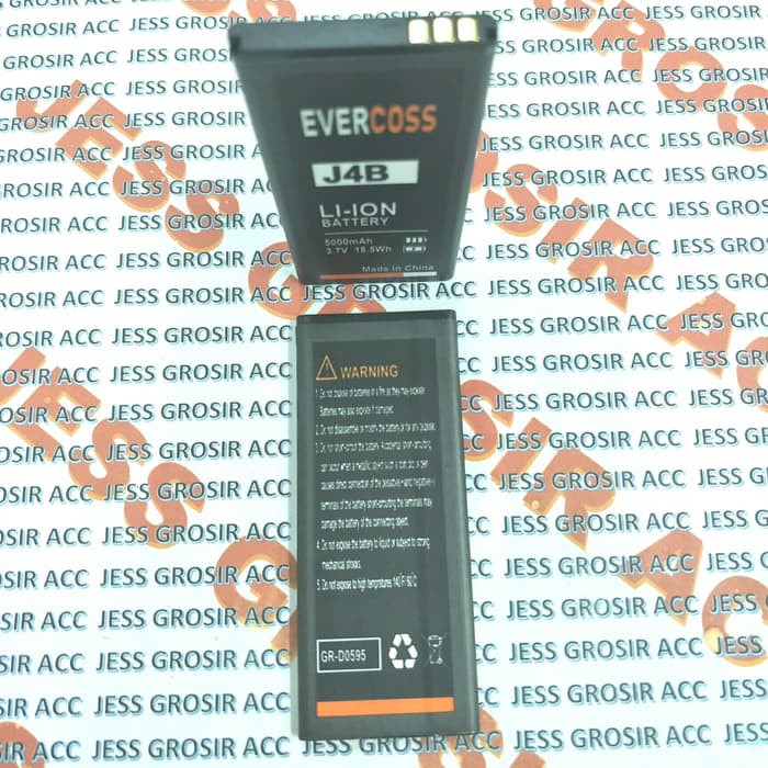 Baterai Battery Original Double Power Evercoss Cross J4B Jump T3 Lite