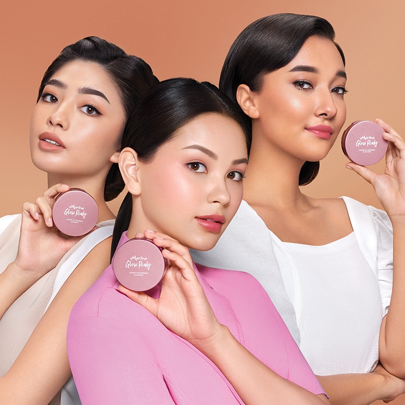 MARINA Glow Ready cover refresh Cushion SPF 30 PA+++ 15 G