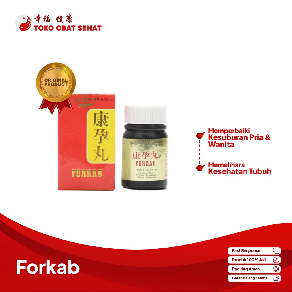 FORKAB obat penyubur kandungan - penyubur laki laki - program hamil