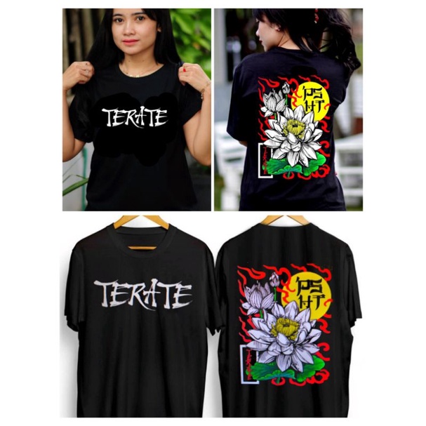 KAOS BUNGA TERATE MODE JAPANESE//KOAS PSHT BAHAN DISTRO