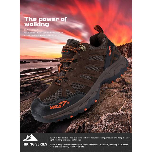 Sepatu gunung sepatu snta 434 / sepatu hiking sport olahraga